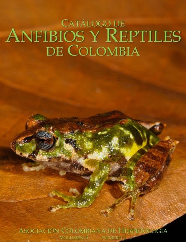 Catalogo de anfibios y reptiles en Colombia
